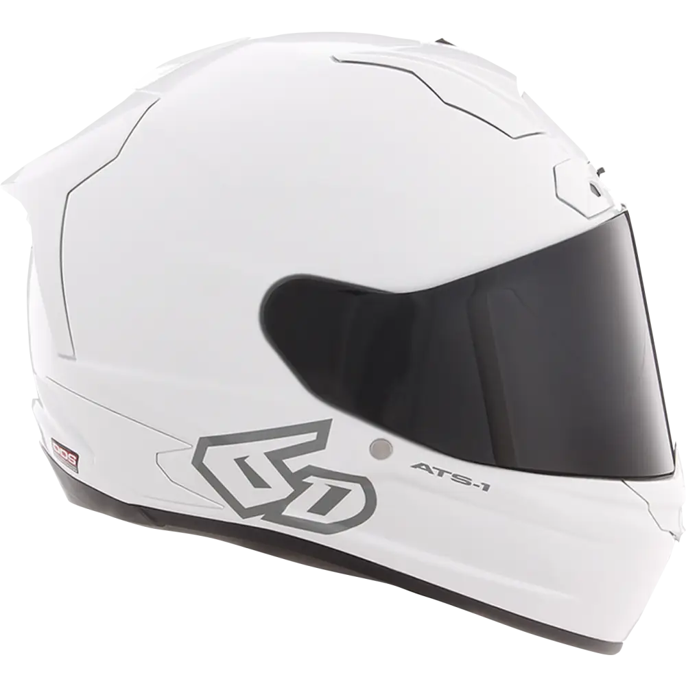 6D HELMETS ATS-1R Helmet - Gloss White - Large 30-0917