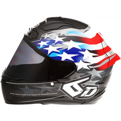 6D HELMETS ATS-1R Helmet - Patriot - Red/White/Blue - Small 30-0695