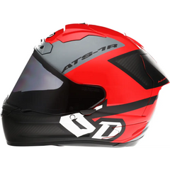 6D HELMETS ATS-1R Helmet - Wyman - Red/Gray - Small 30-0735