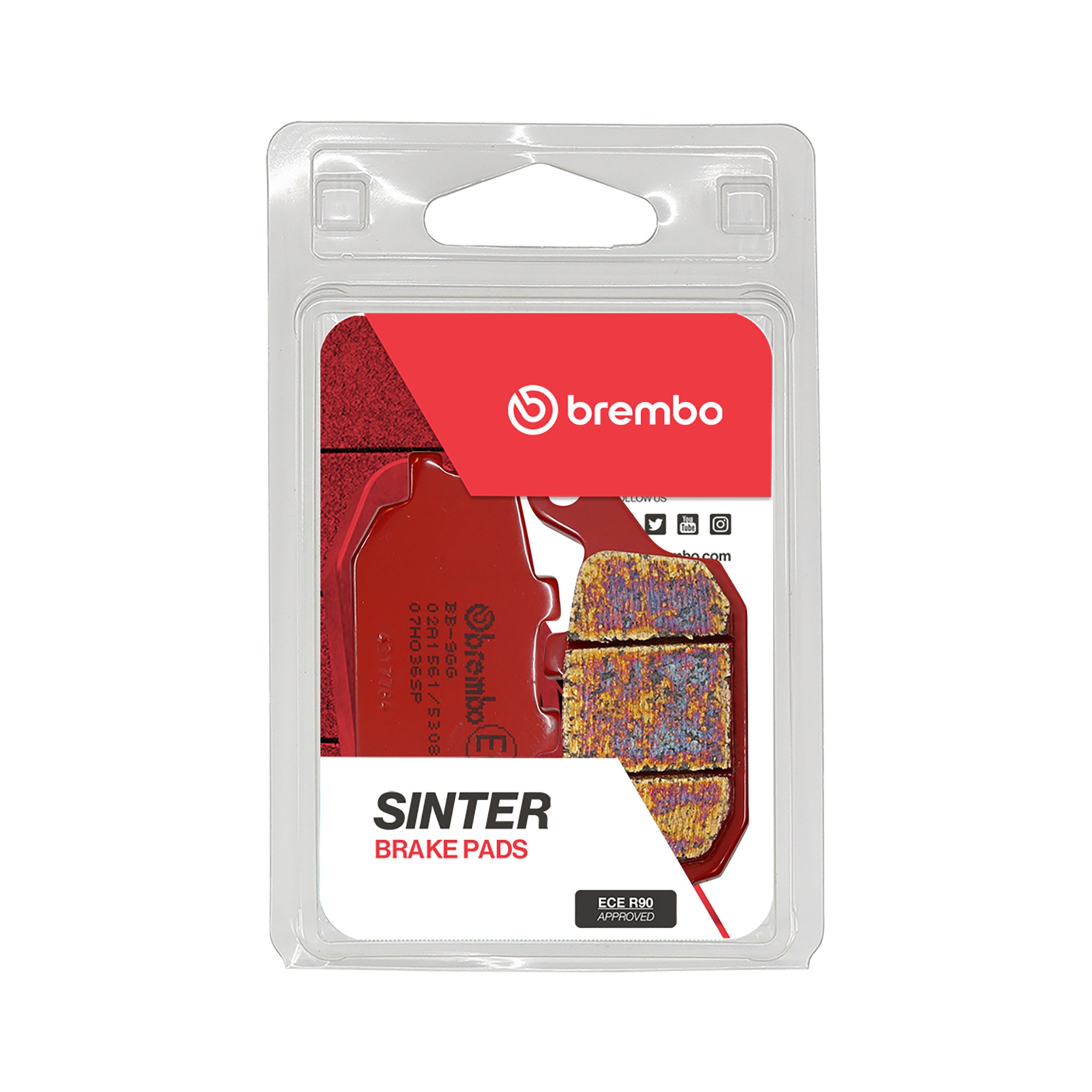 Brembo 07HO36SP Prime SP Sintered Rear Brake Pads