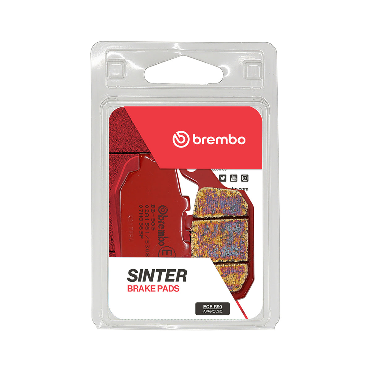 Brembo 07HO36SP Prime SP Sintered Rear Brake Pads