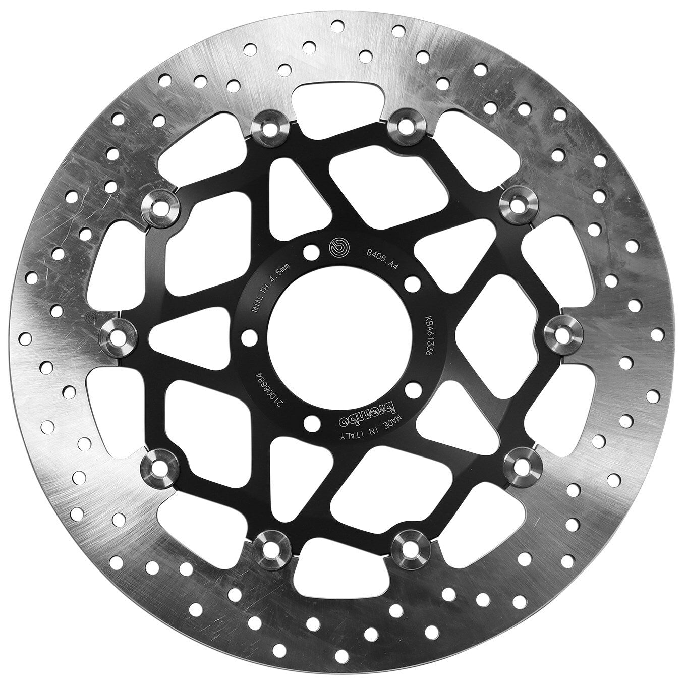 Brembo 78B408A4 Serie Oro Floating Front Brake Rotor