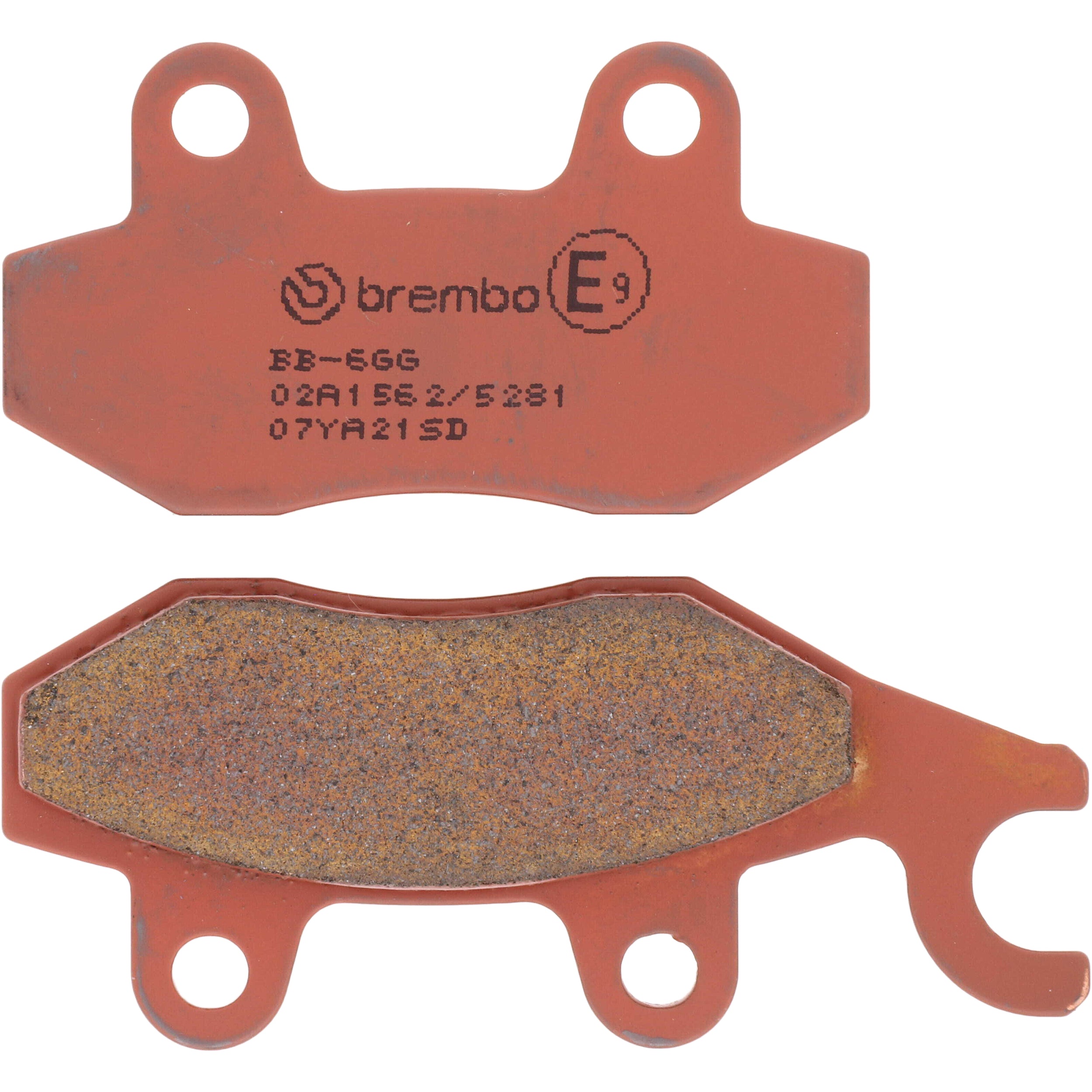 Brembo Prime SD Sintered Enduro Brake Pads 07YA21SD for Kawasaki KLR650 and Triumph Trophy 1200