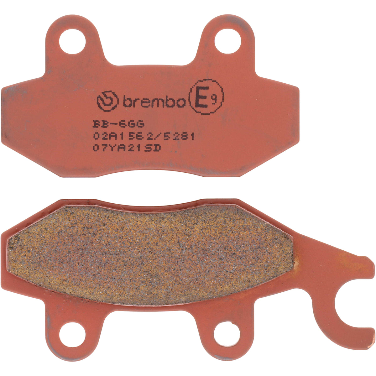 Brembo Prime SD Sintered Enduro Brake Pads 07YA21SD for Kawasaki KLR650 and Triumph Trophy 1200