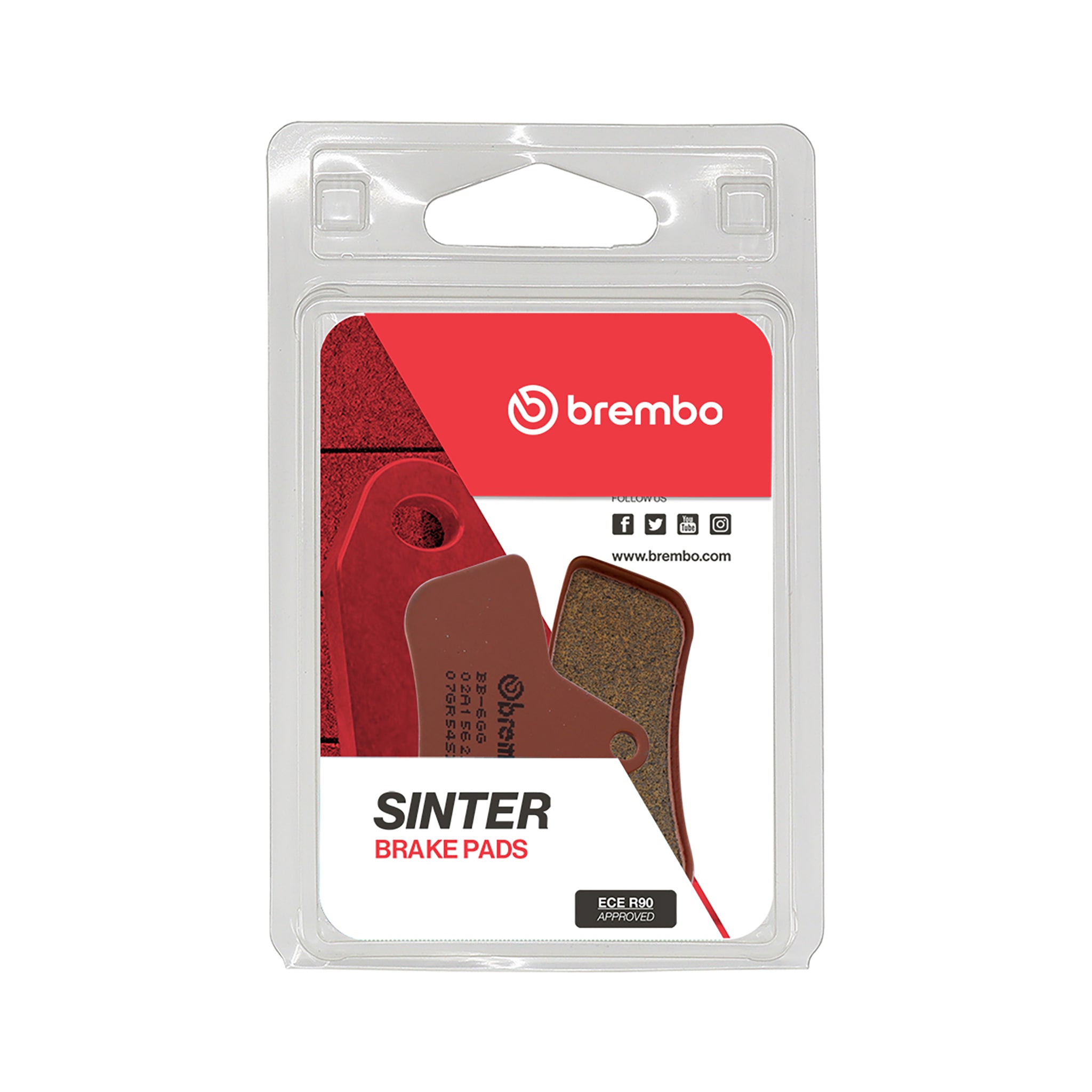 Brembo Prime SD Sintered Brake Pads 07GR54SD for Enduro Riding