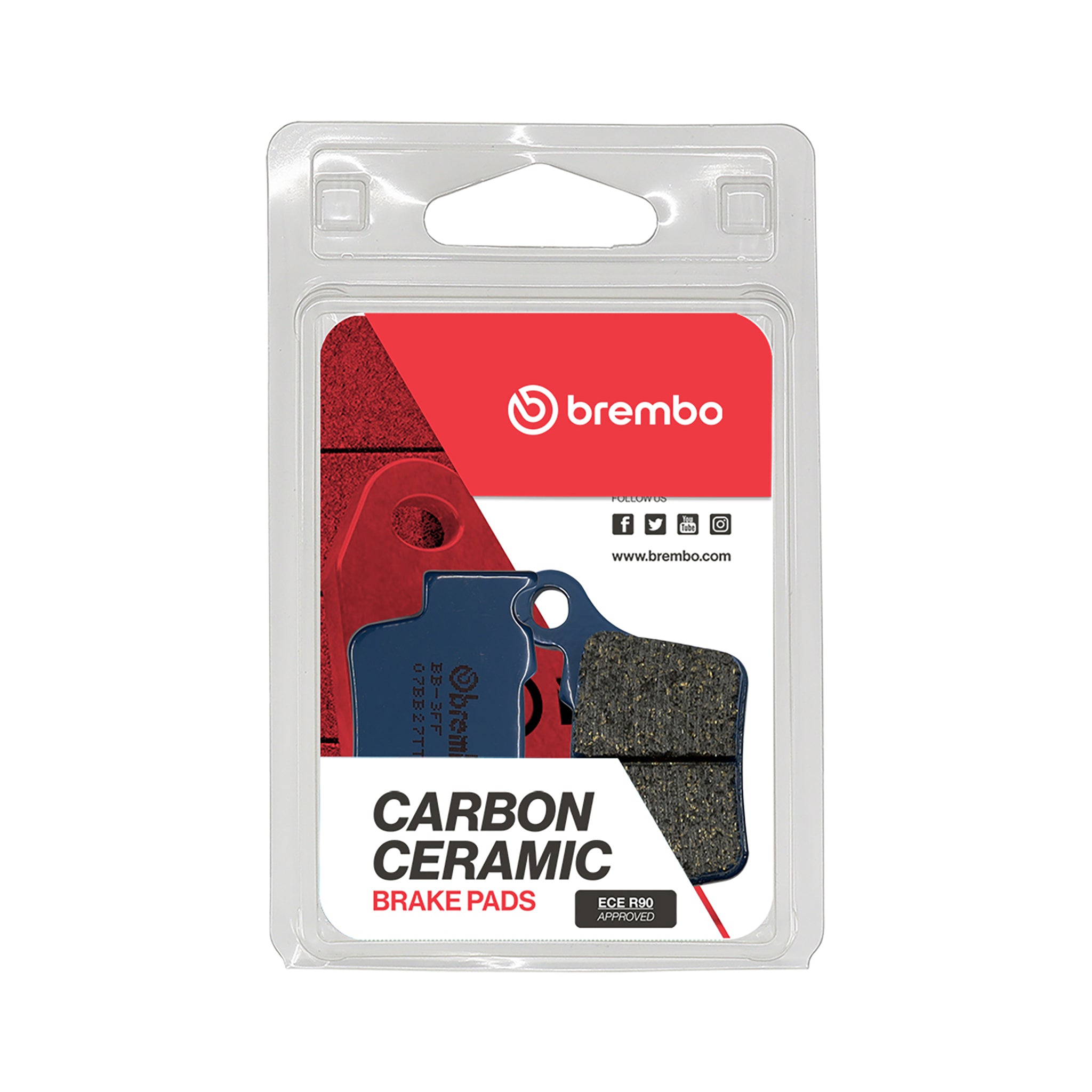 BREMBO 07BB27TT Prime TT Carbon Ceramic Brake Pads