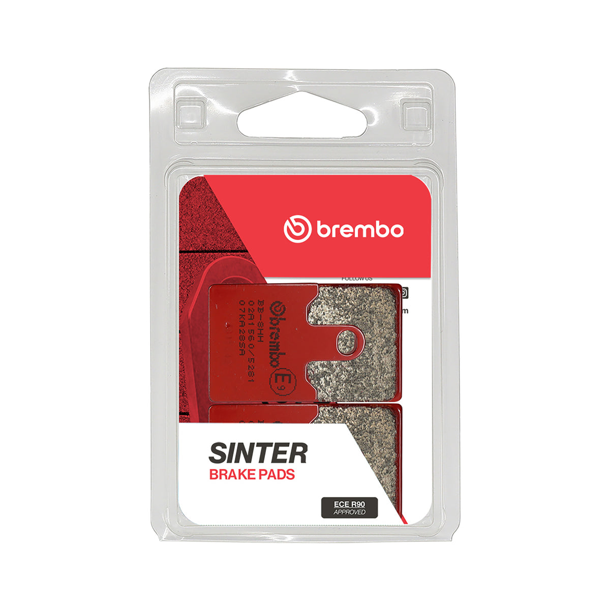 Brembo 07KA28SA Prime SA Sintered Front Brake Pads