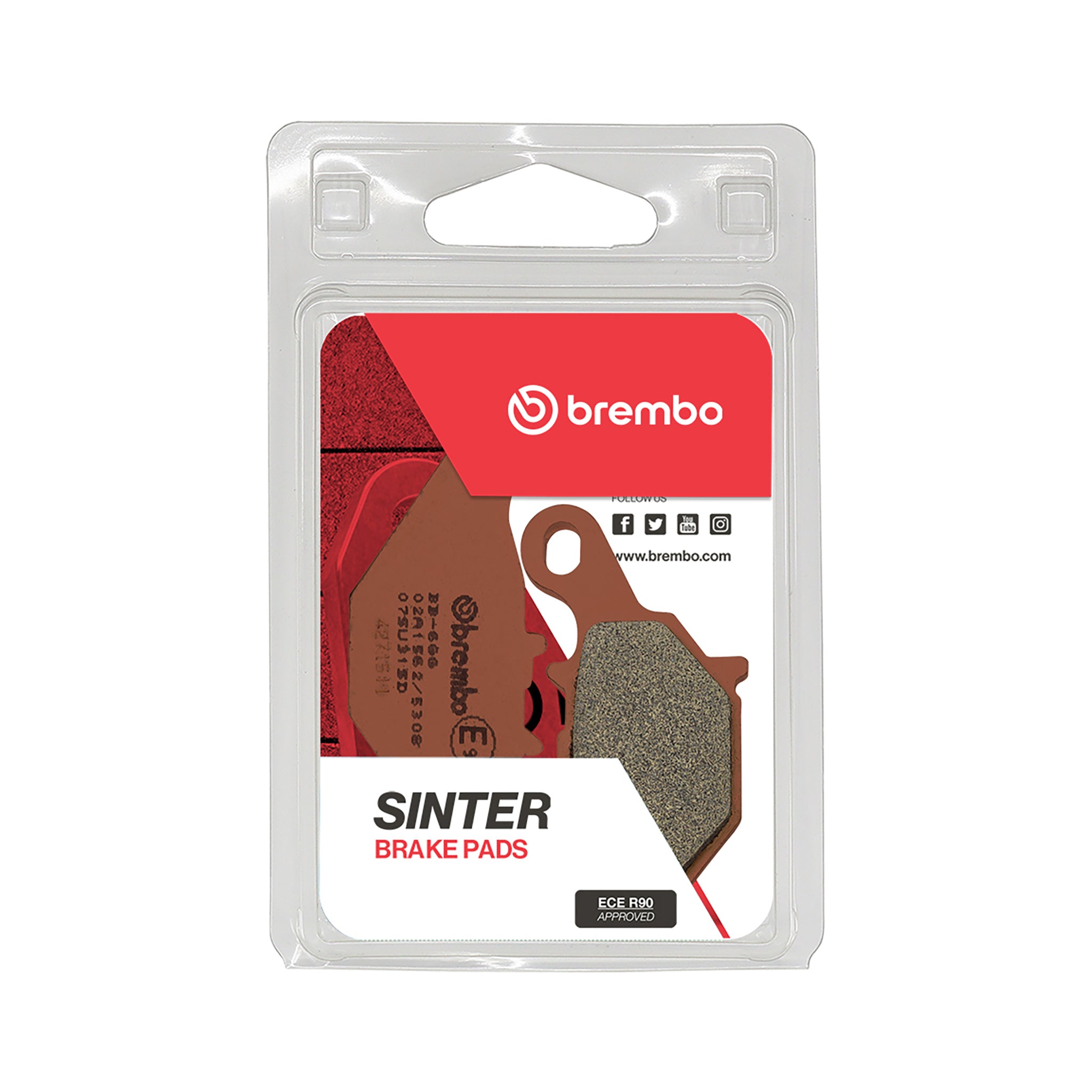 Brembo 07SU31SD Prime SD Sintered Brake Pads for Suzuki RM85