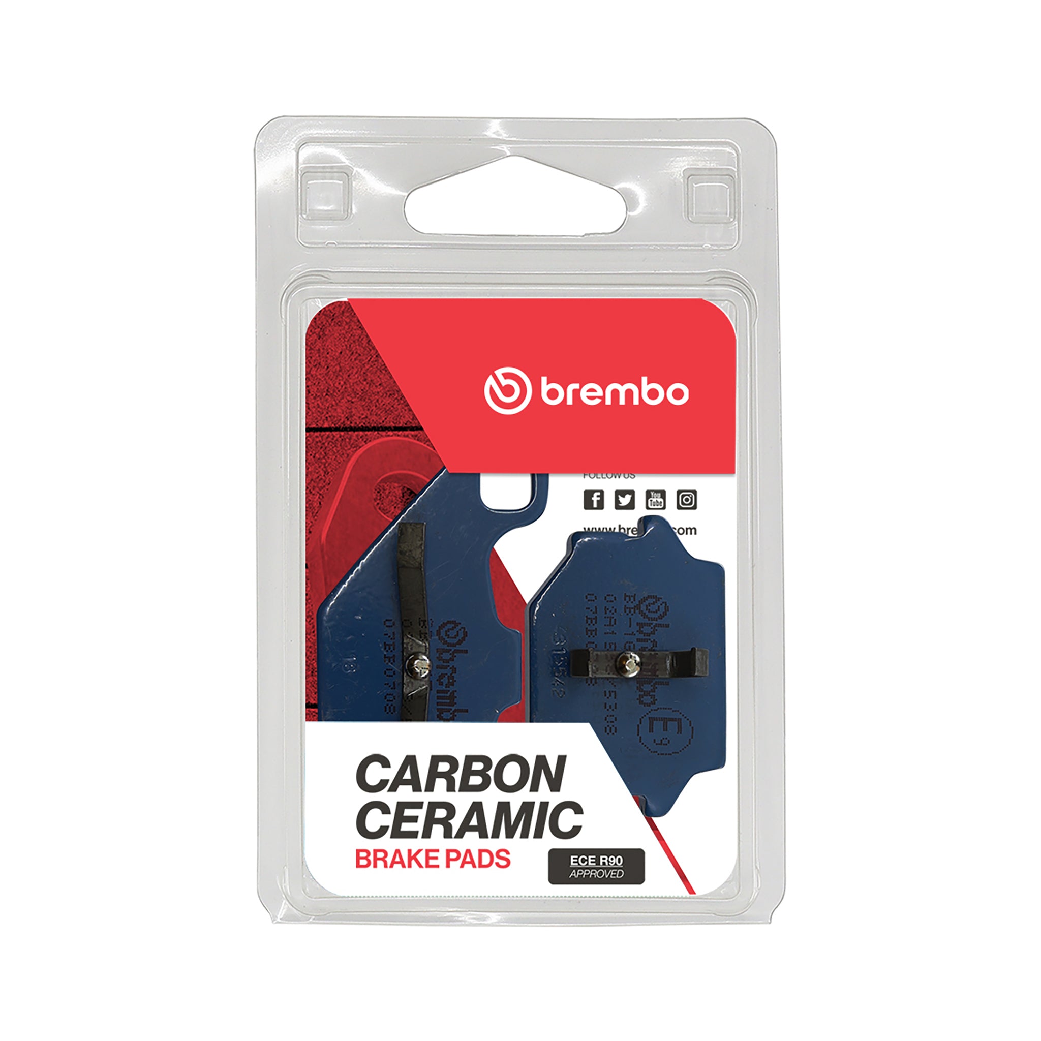 Brembo Prime CC Carbon Ceramic Brake Pads 07BB0708