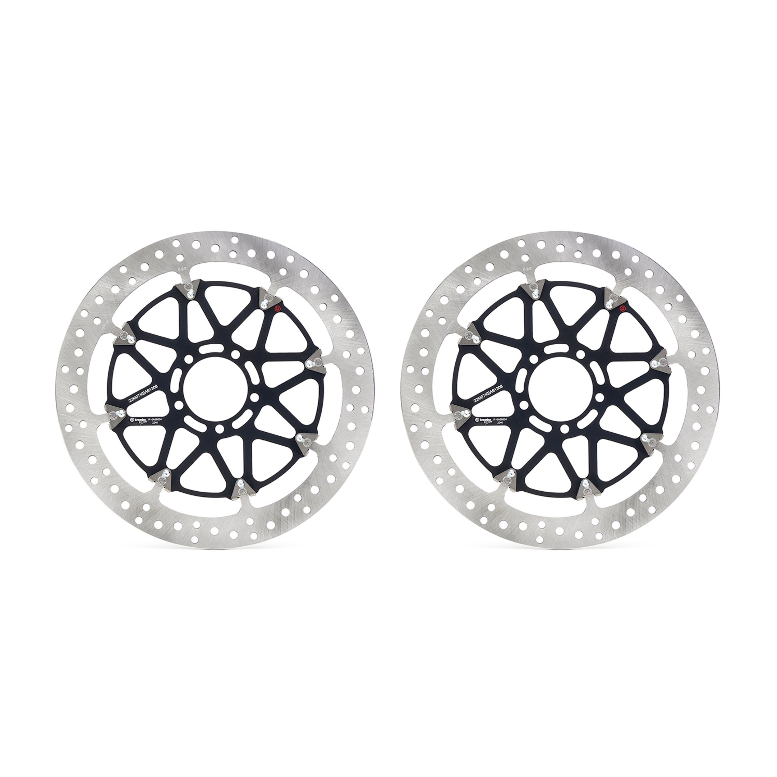 Brembo 208A98524 Upgrade Front T-Drive Floating Brake Rotor