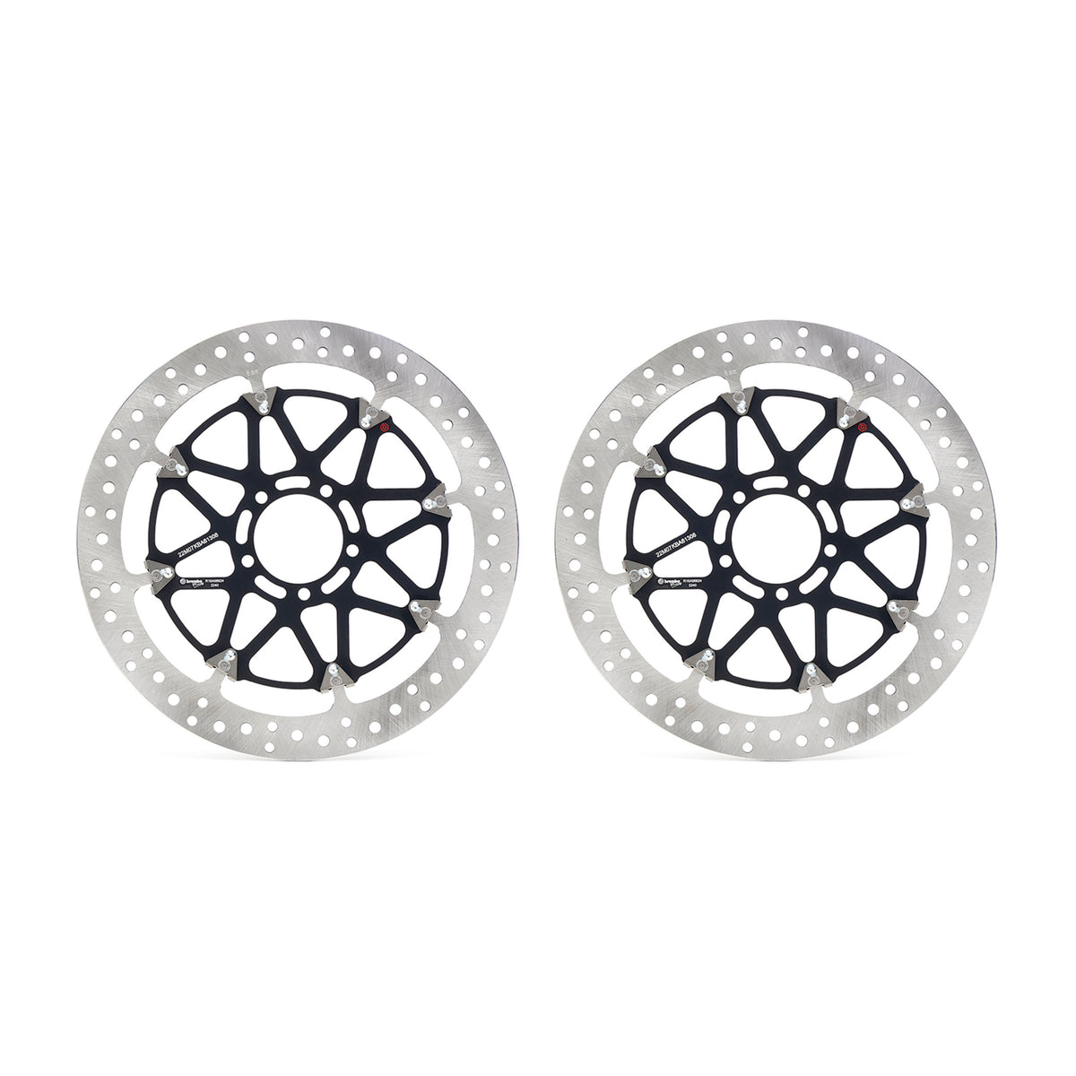 Brembo 208A98524 Upgrade Front T-Drive Floating Brake Rotor