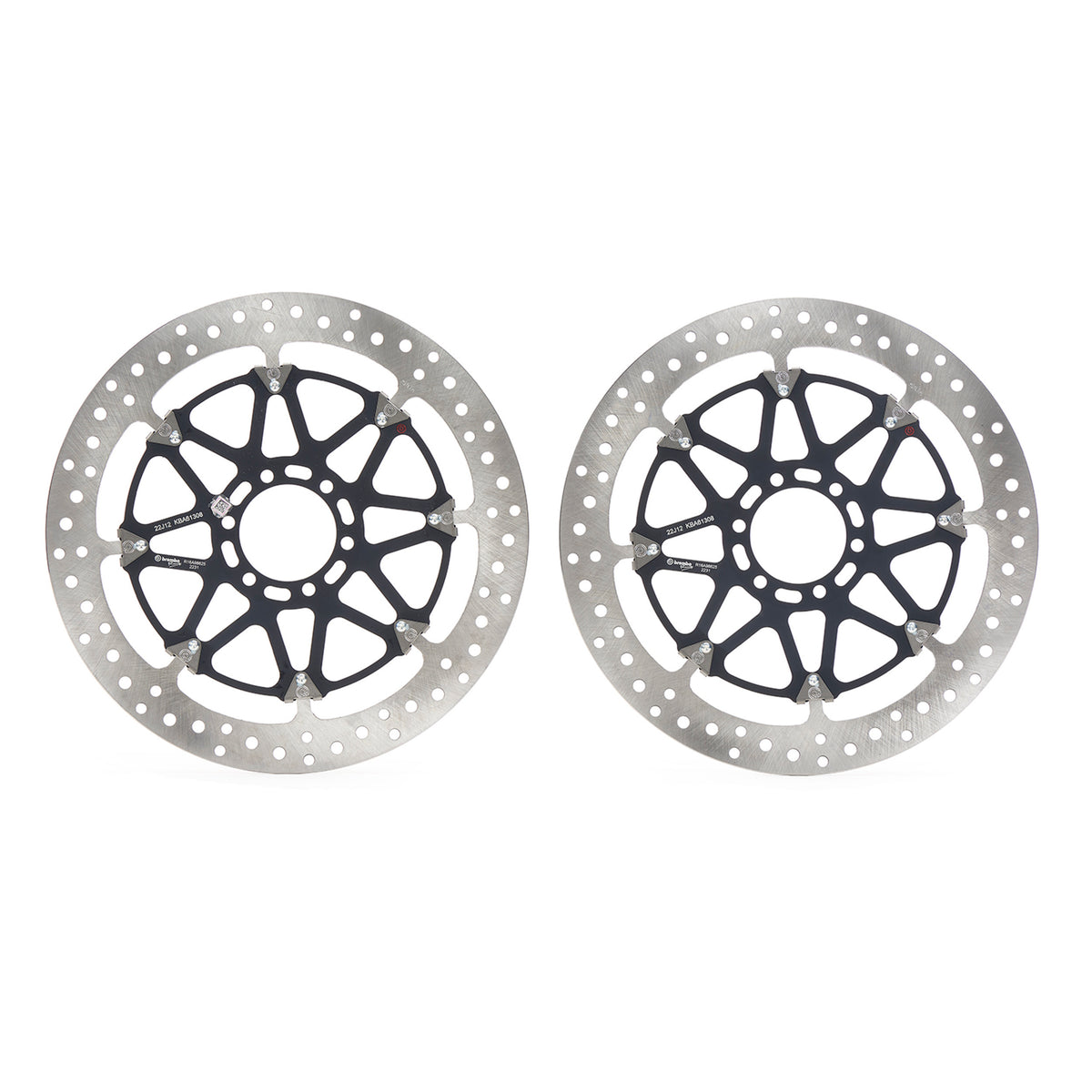 Brembo 208A98525 Upgrade Front T-Drive Floating Brake Rotor