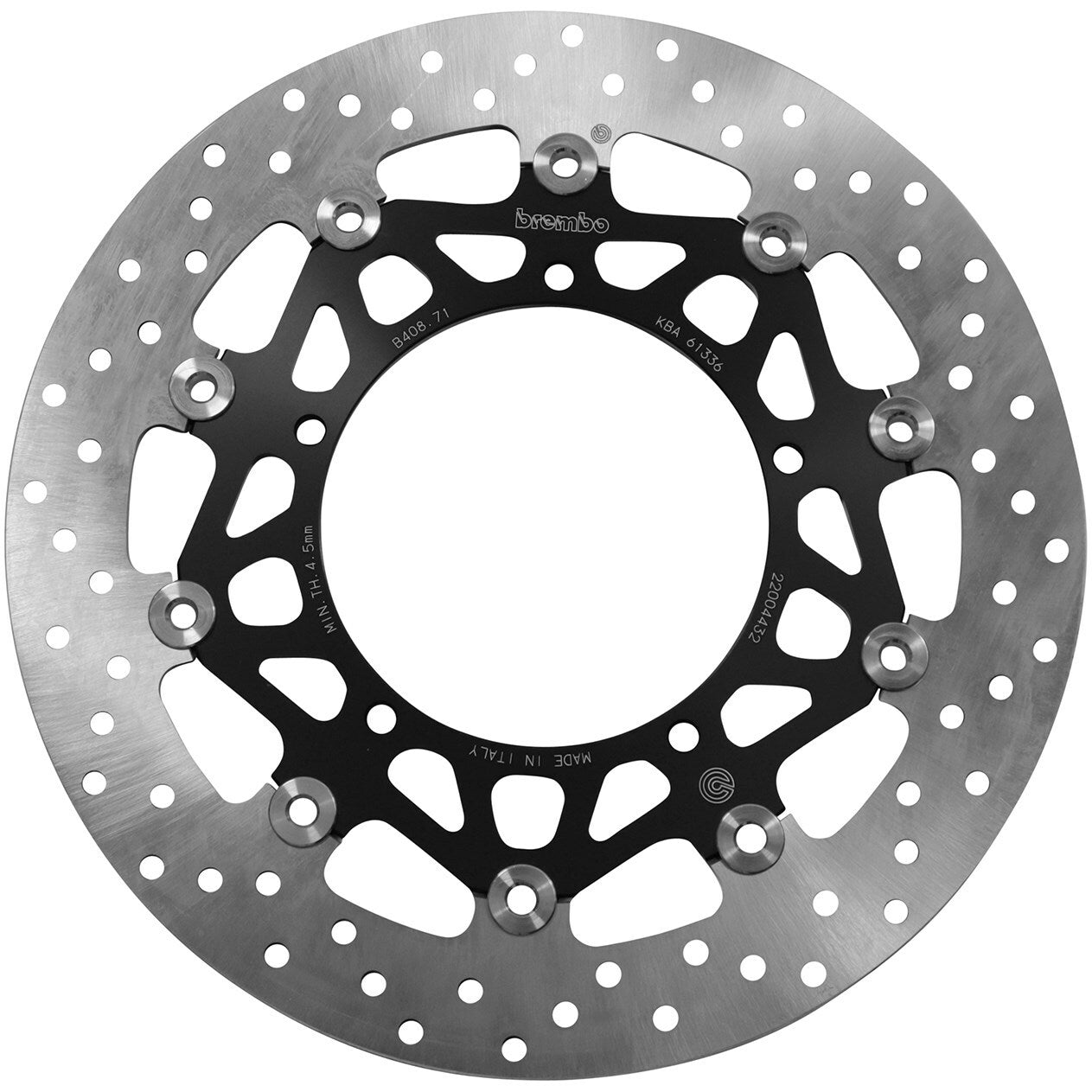 Brembo 78B40871 Serie Oro Front Floating Brake Rotor for Yamaha FZ1