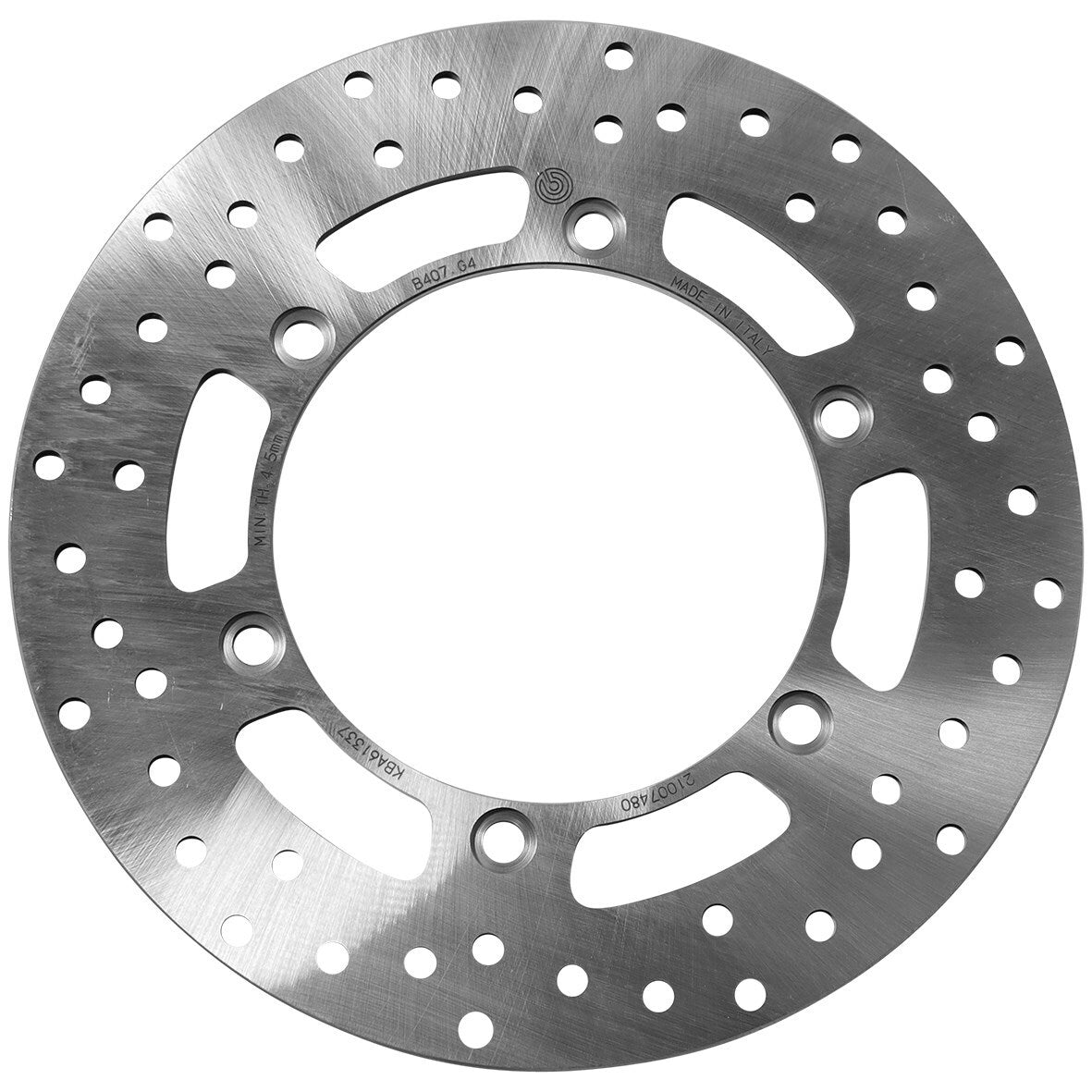 Brembo Serie Oro Rear Fixed Brake Rotor 68B407G4 for Moto Guzzi California EV