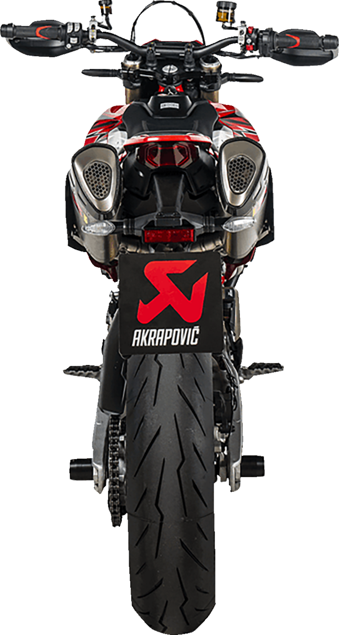 Akrapovic Slip-On Line Ducati Hypermotard 698/698 Mono RVE Titanium Mufflers
