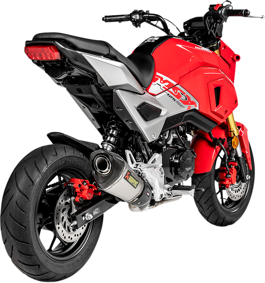 Akrapovic Racing Line Honda Grom 125/MSX125 Grom Titanium 1-Into-1 Exhaust