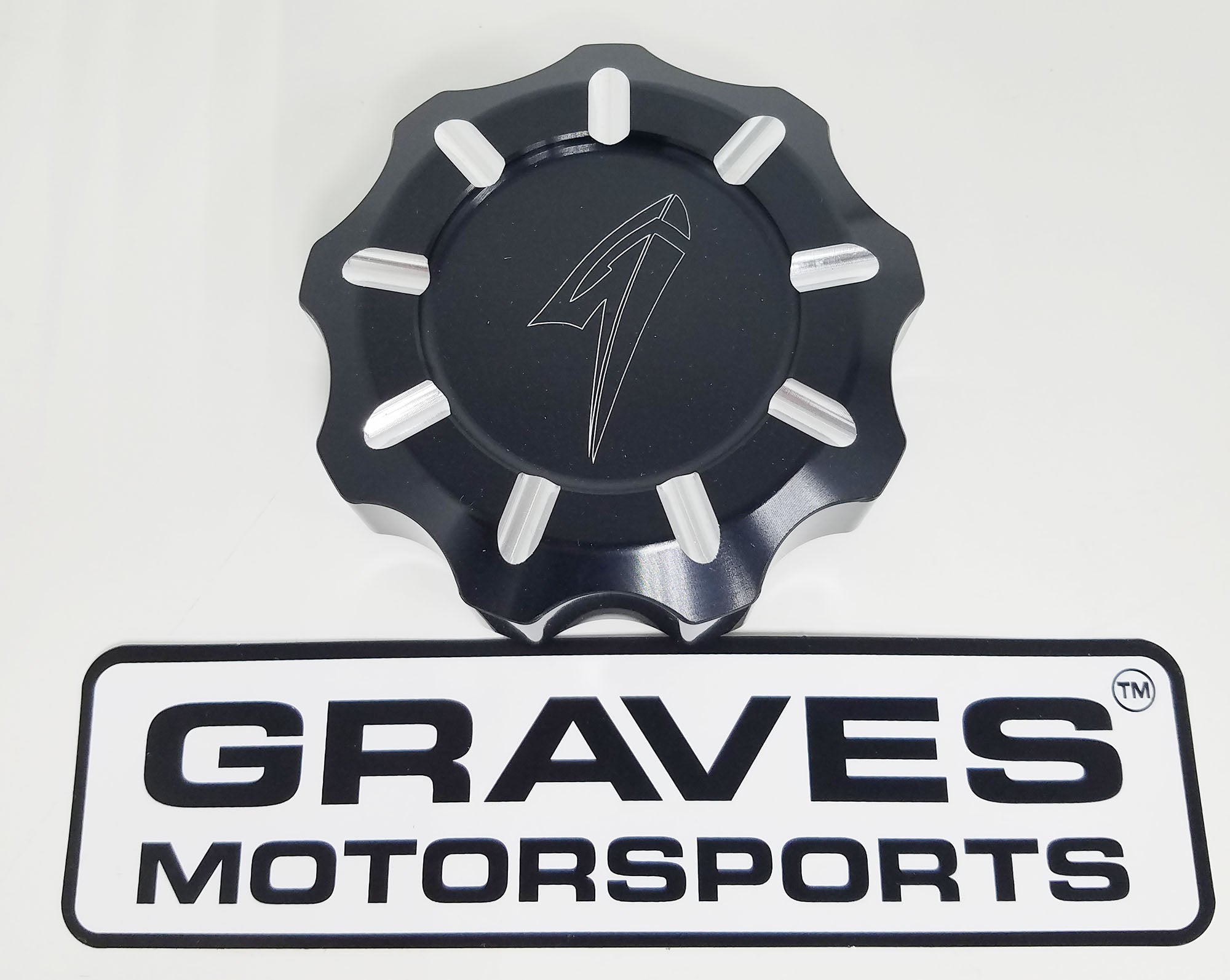 Kawasaki Teryx KRX 1000 Billet Machined Gap Cap - Black