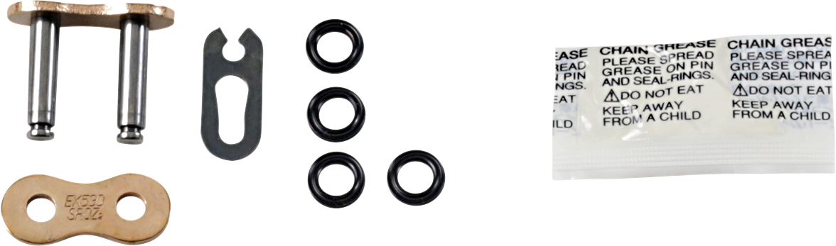 EK 530 SROZ Gold Connecting Link Clip