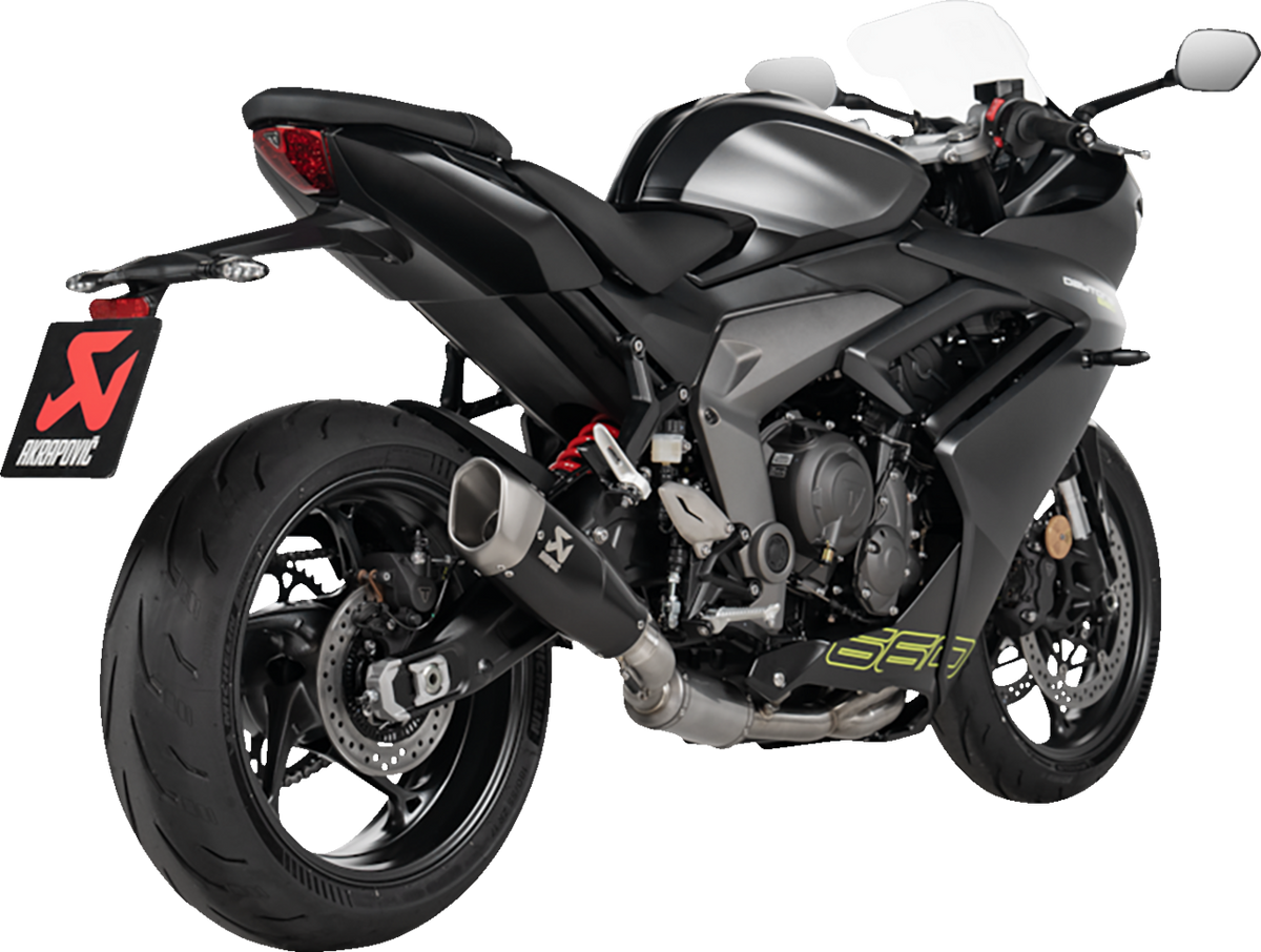 Akrapovic Racing Line Triumph Tiger Sport 660/Daytona 660/Trident 660 3-Into-1 Exhaust