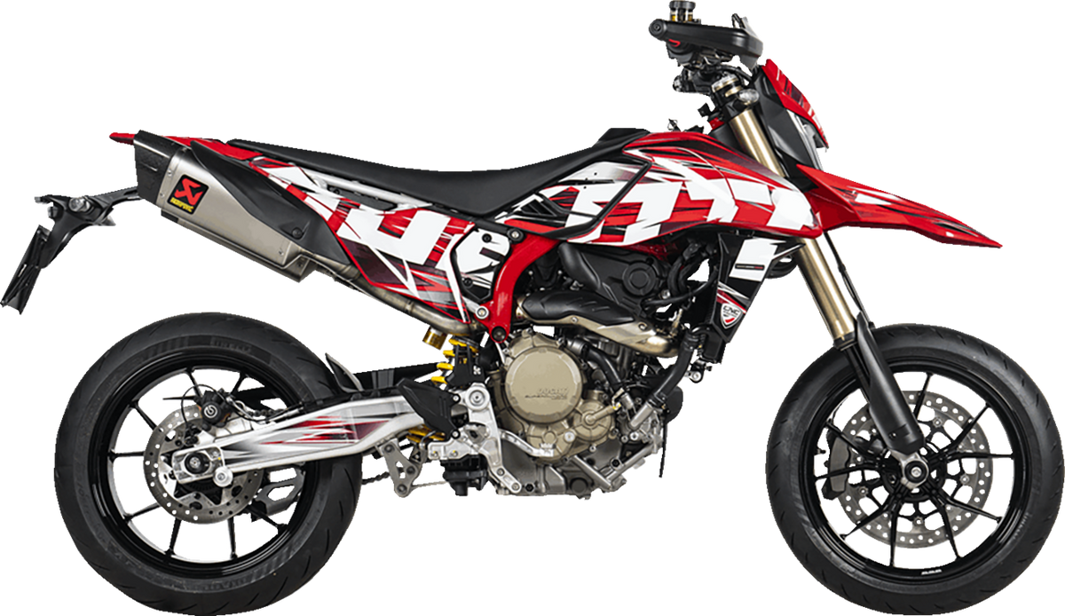 Akrapovic Slip-On Line Ducati Hypermotard 698/698 Mono RVE Titanium Mufflers