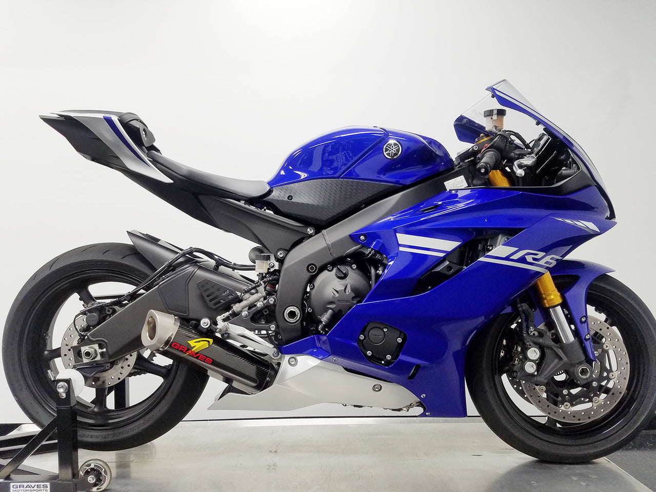 Yamaha R6 Full Titanium - Carbon WORKS 7 Exhaust