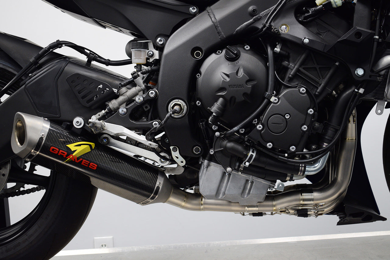 Yamaha R6 Full Titanium - Carbon WORKS 7 Exhaust