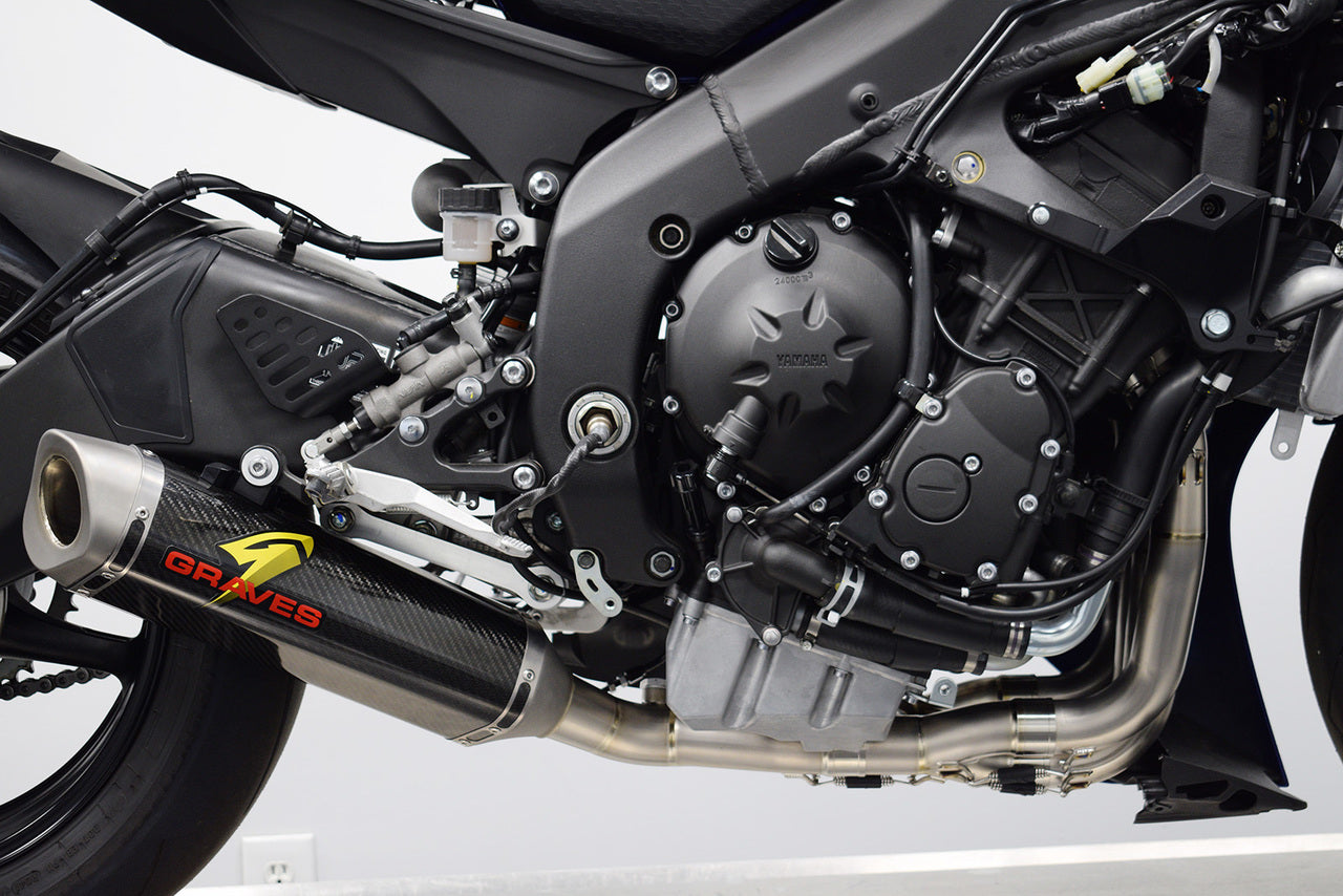 Yamaha R6 Full Titanium - Carbon WORKS 7 Exhaust