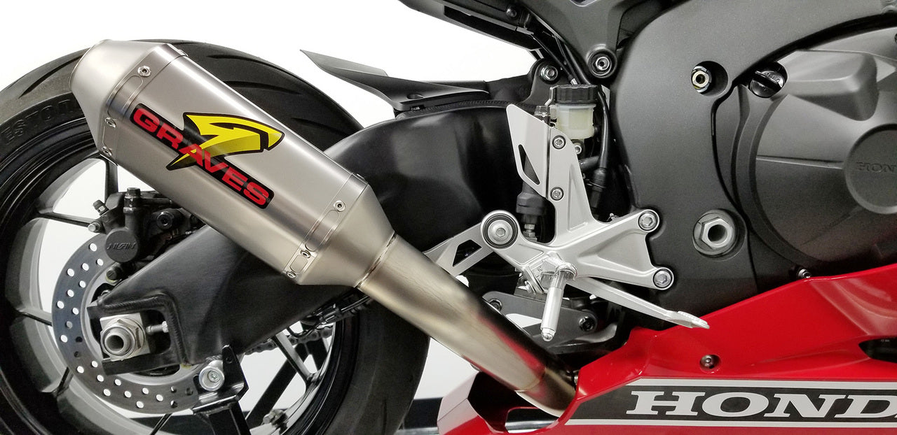 Honda CBR1000rr Cat Back Slip-on Exhaust