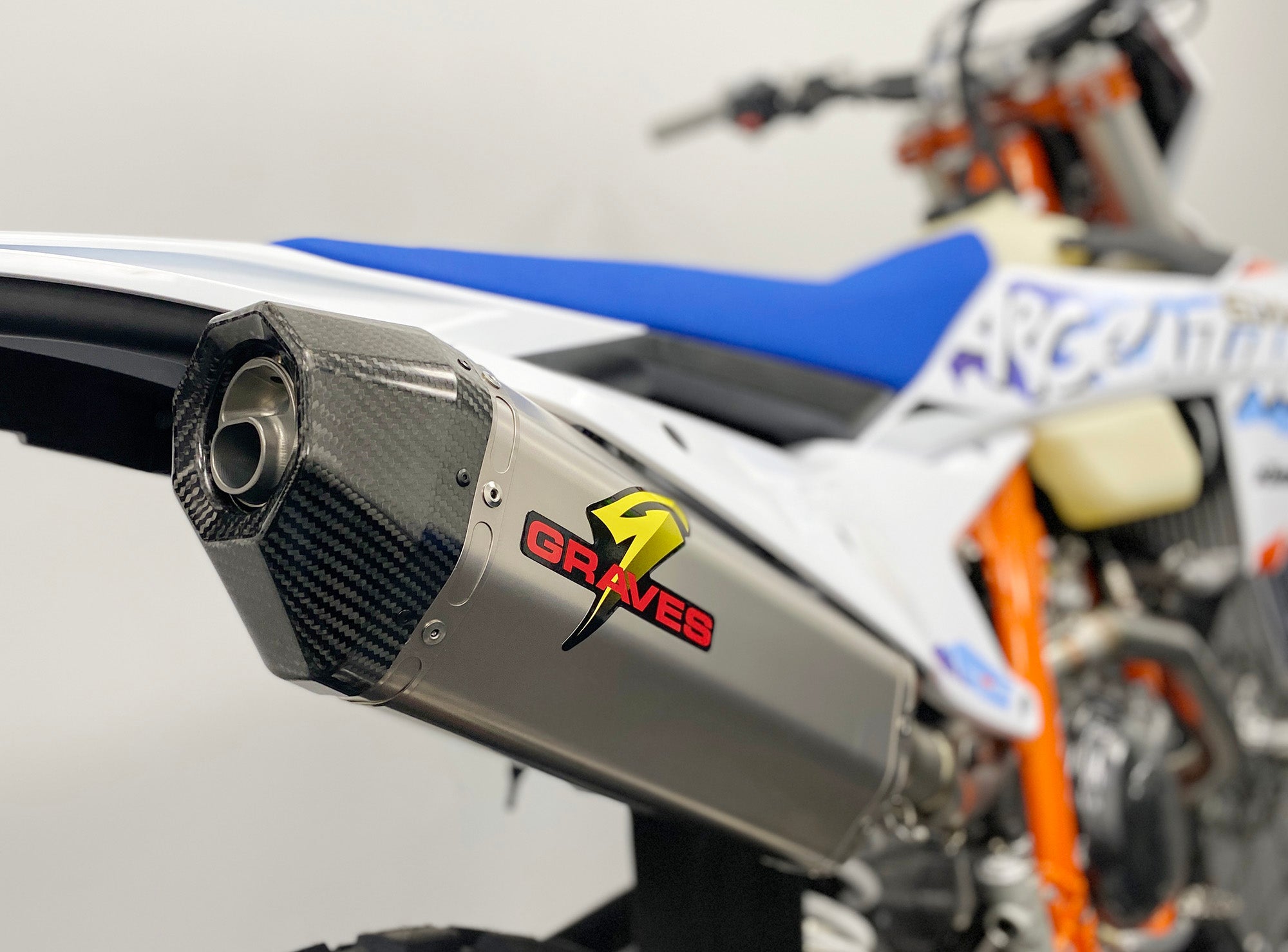 KTM - Husqvarna - GasGas Multi Fitment DualSport Titanium Exhaust - 2024