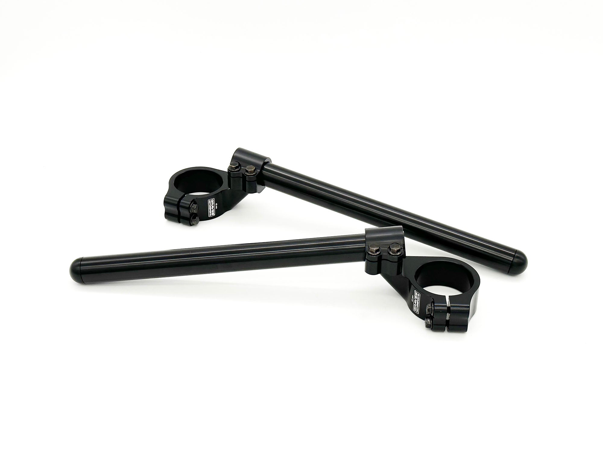 Graves Motorsports 45mm Riser Clip-on Motorcycle Handlebars