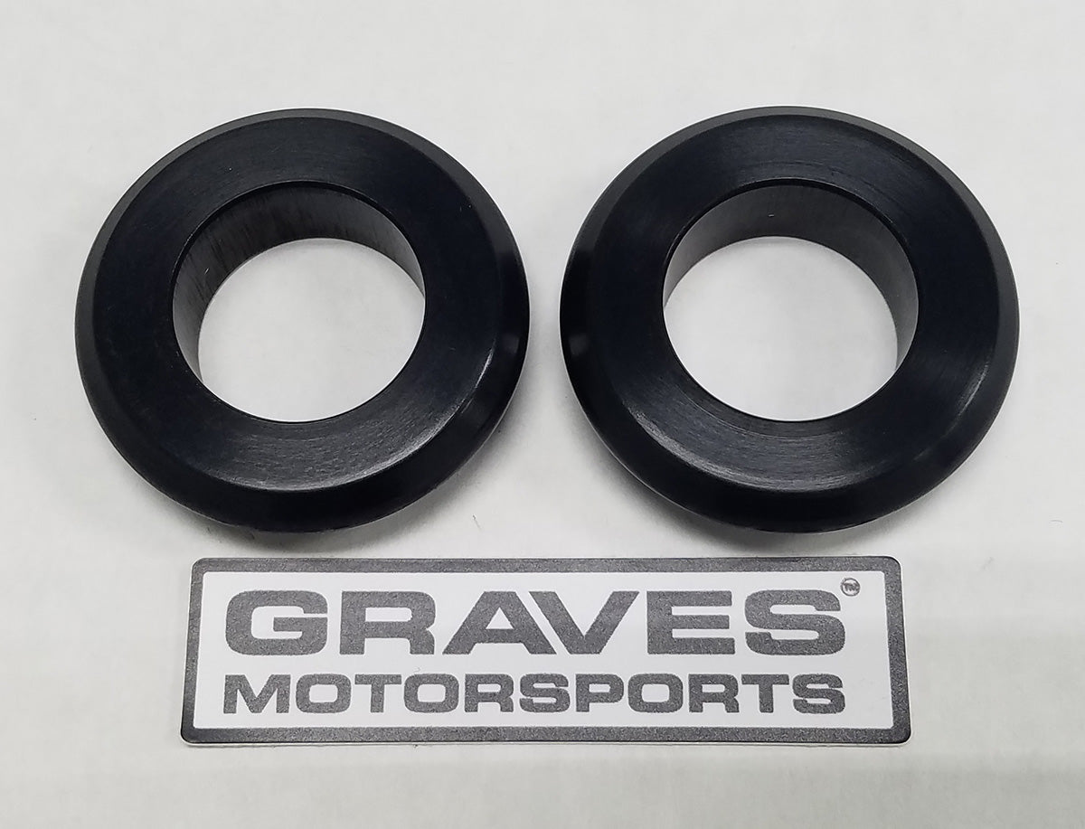 Graves Motorsports WORKS Captive Front & Rear Wheel Spacer Kit for Various Models