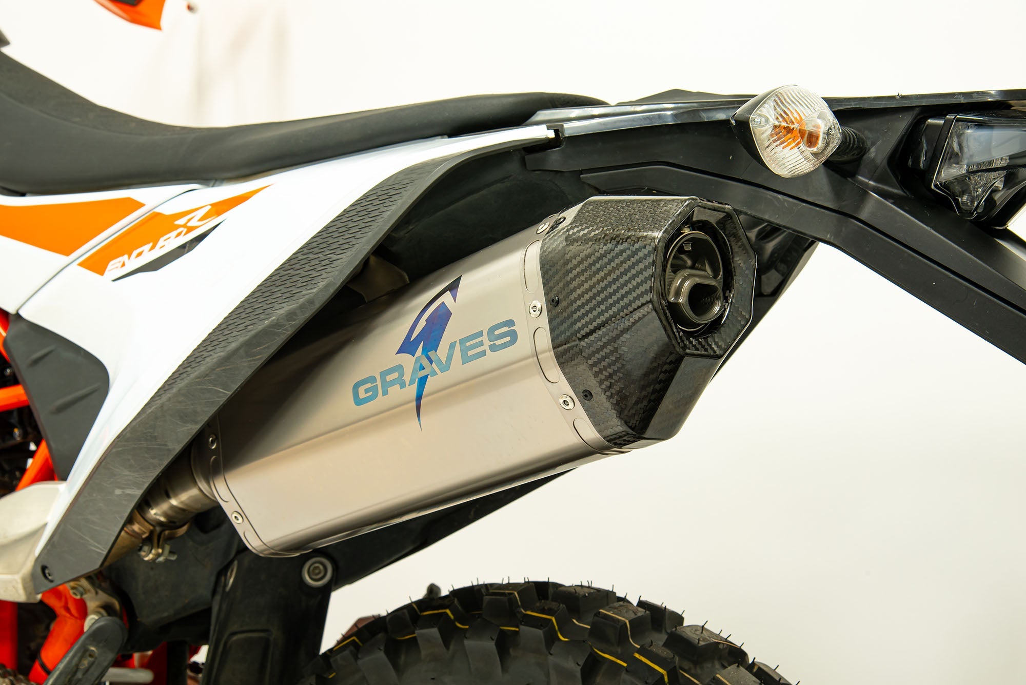 KTM 690 Enduro R Titanium Exhaust