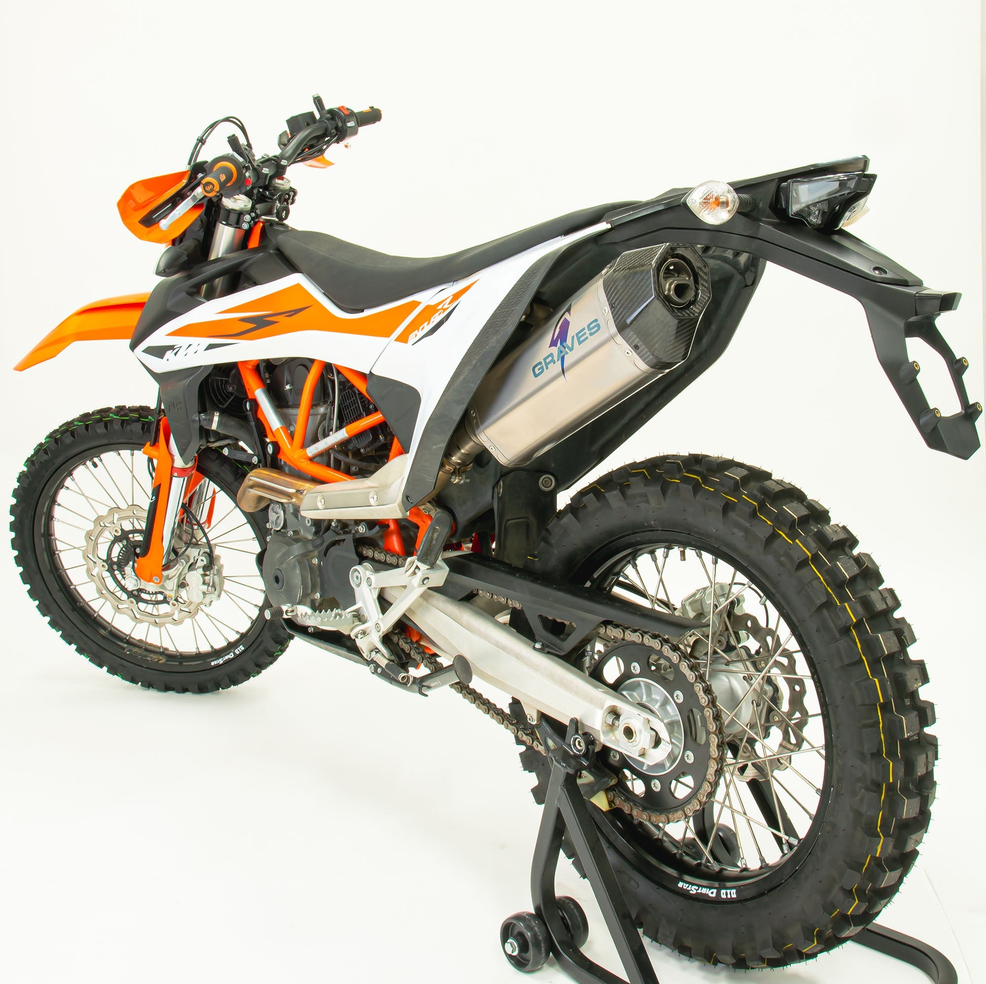 KTM 690 Enduro R Titanium Exhaust