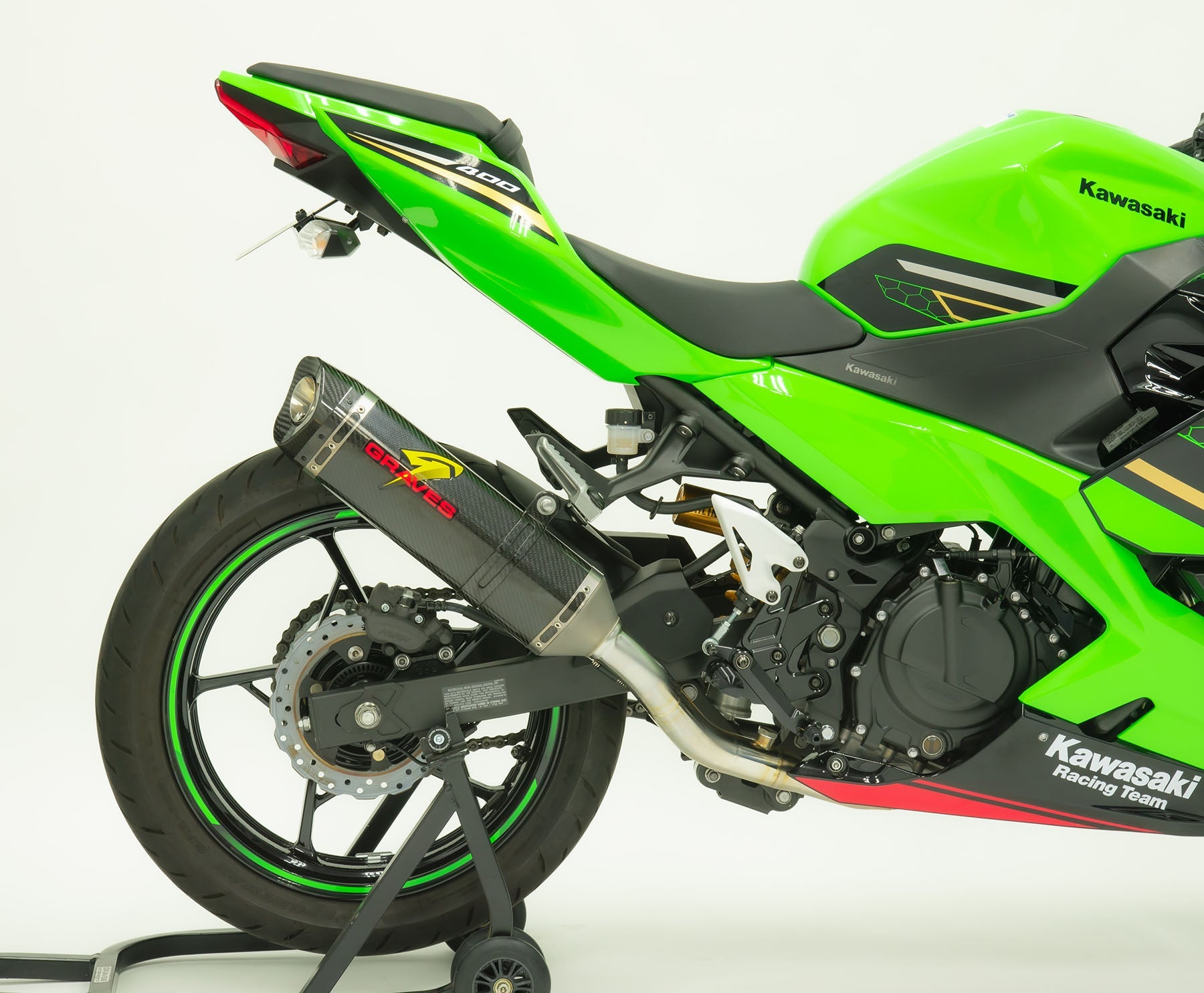 Graves Motorsports Kawasaki Ninja EX400 WORKS2 Full Exhaust System