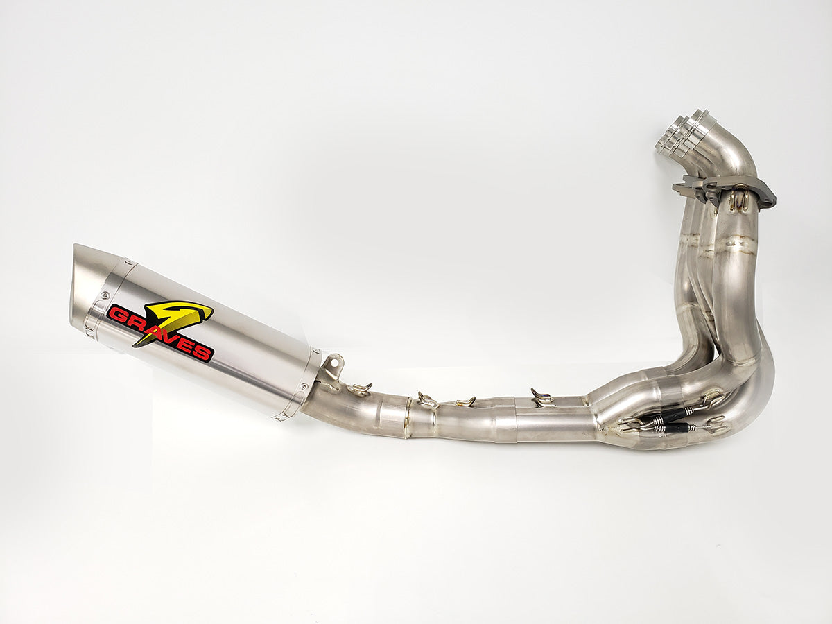 Graves Motorsports Kawasaki ZX-6R Full LINK Titanium / Titanium WORKS Exhaust