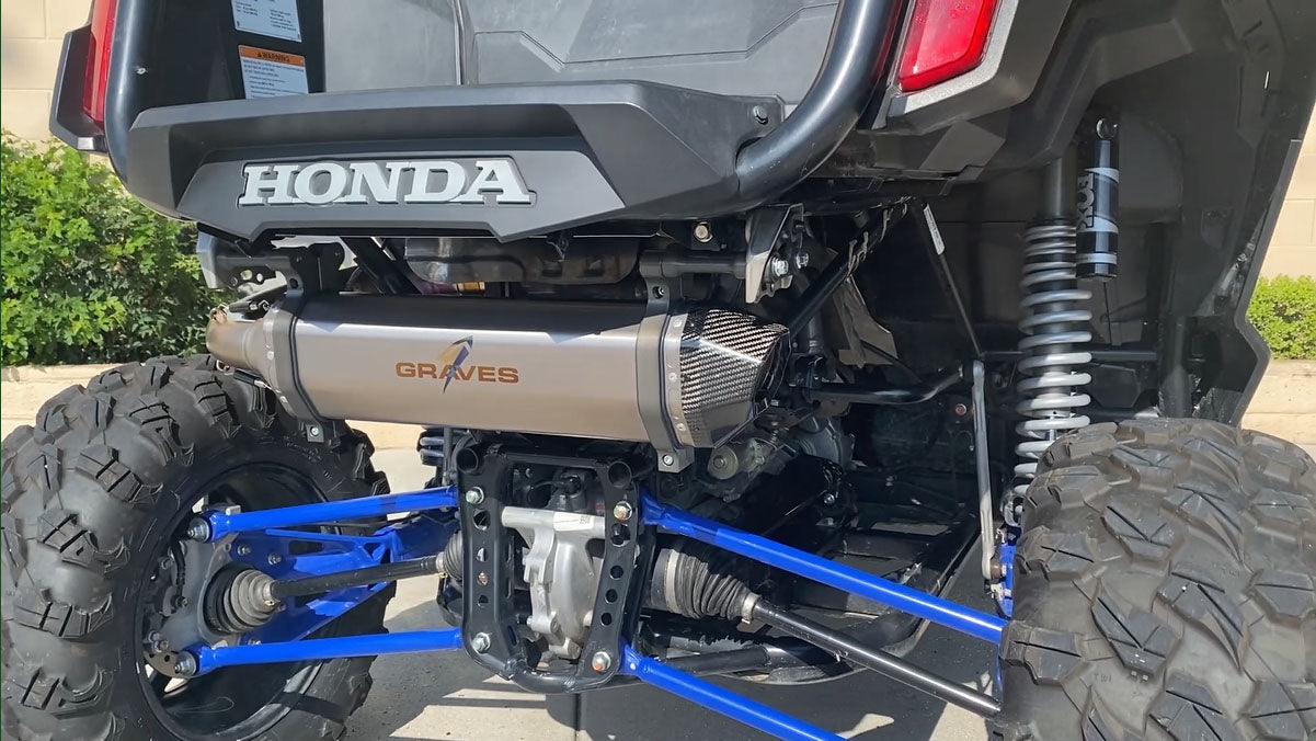 Honda Talon 1000R / Talon 1000X-4 Cat-Back Slip-on Exhaust