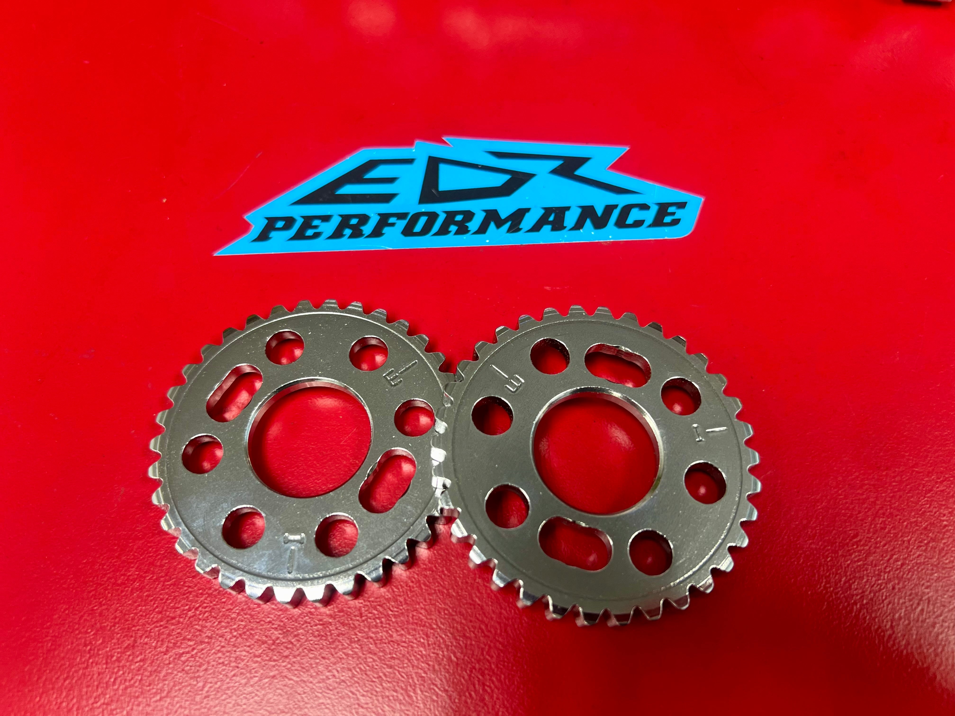 EDR Performance Yamaha R6 Slotted Cam Sprockets 2006-2024 Adjustable Microfinished