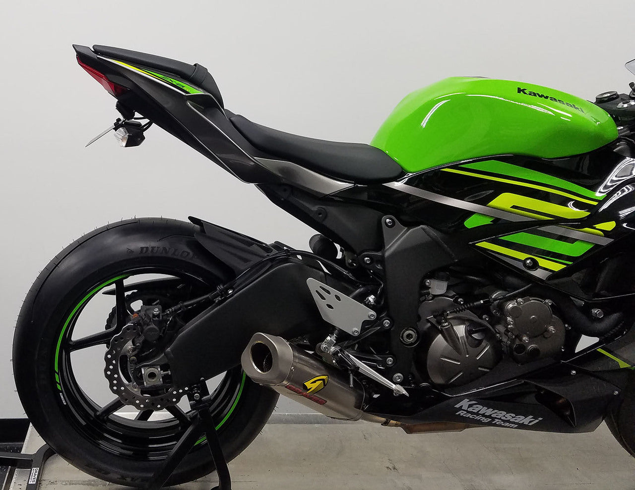 Kawasaki ZX-6R Cat-Back Slip-on Titanium Exhaust