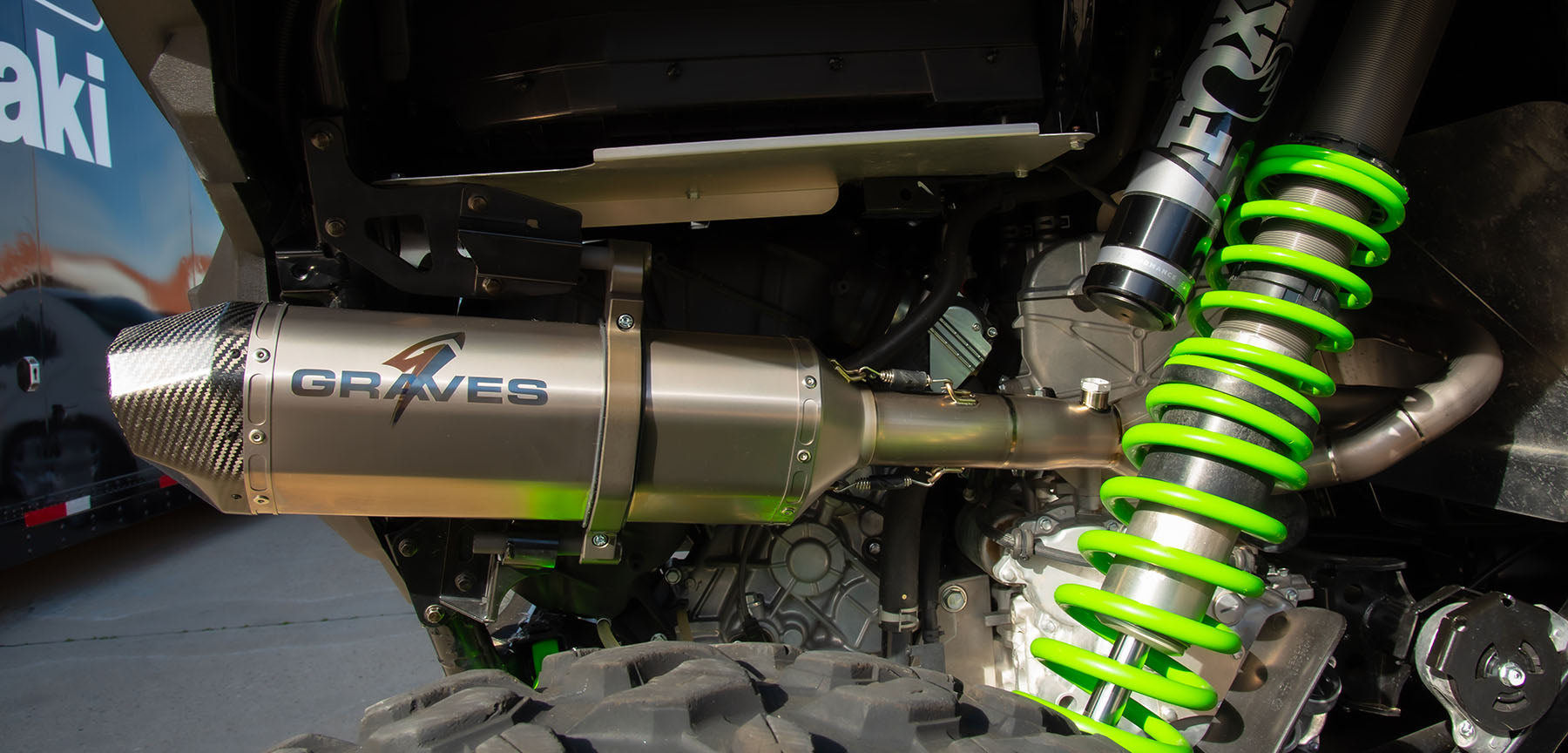 Kawasaki Teryx KRX 1000 Full Titanium Exhaust System