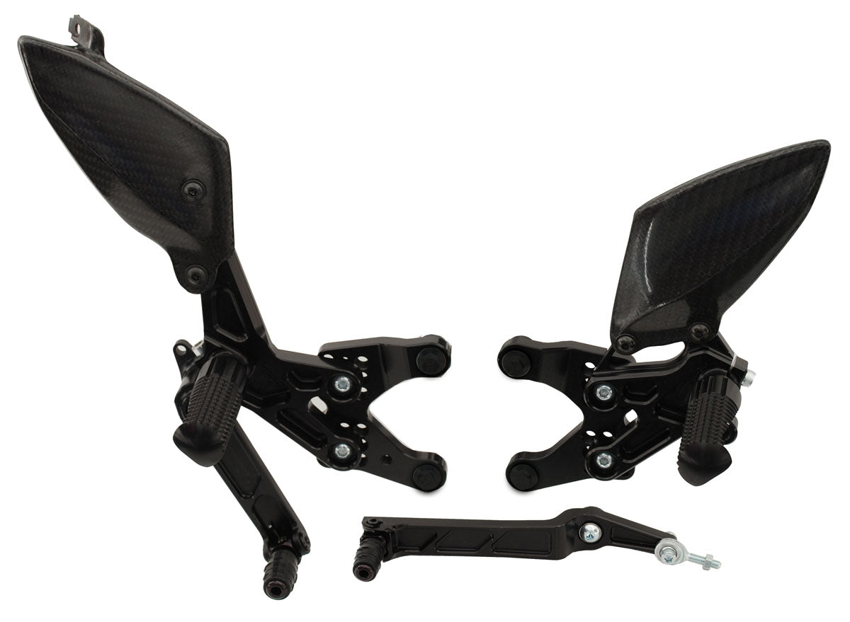 Graves Motorsports Yamaha R6 Adjustable Rearsets 2006-2022