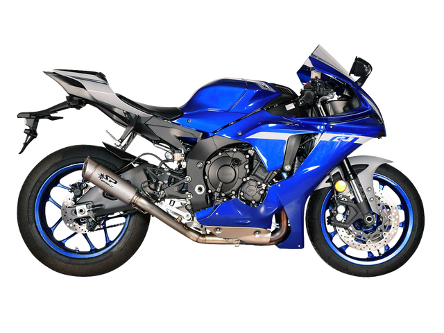 Spark, Yamaha, R1, "GRID-O", Titanium, Semi-Full, Exhaust, System,  (2015+)