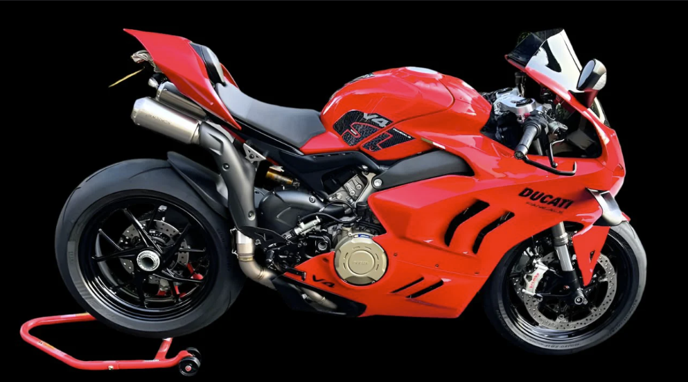 Vandemon Ducati Panigale V4 Titanium High Mount Exhaust System