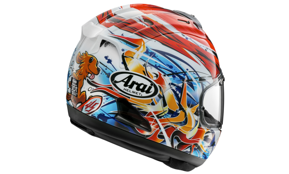 Arai Corsair-X Tetsuta Helmet | Suzuki GSX-S1000, Kawasaki Ninja ZX-6R, BMW S1000RR, IO Fitment