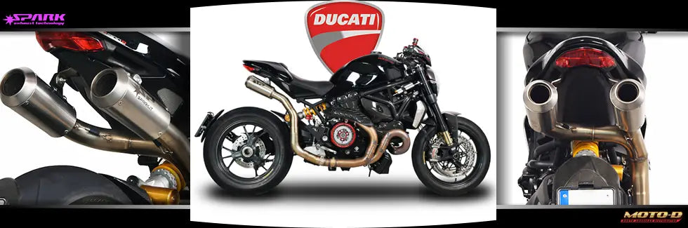 Dual Exhausts for your Ducati from Spark Exhaus Systems