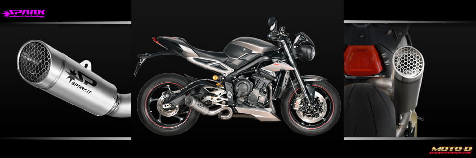 Full Carbon Titanium exhaust system from Spark