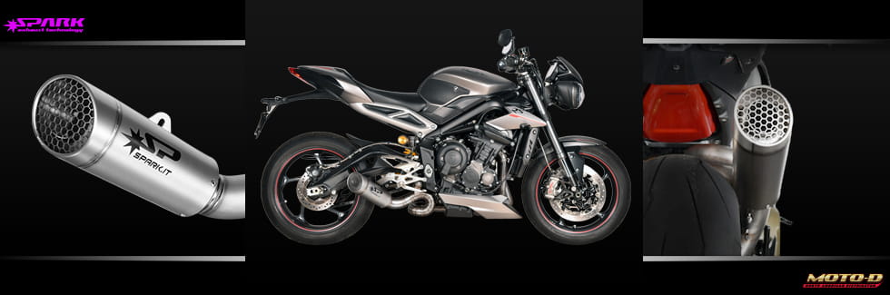 Full Carbon Titanium exhaust system from Spark
