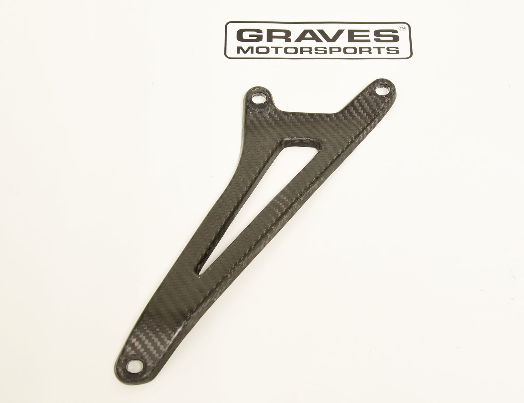 Carbon Fiber Exhaust Hanger Bracket - ZX-10R / ZX-6R