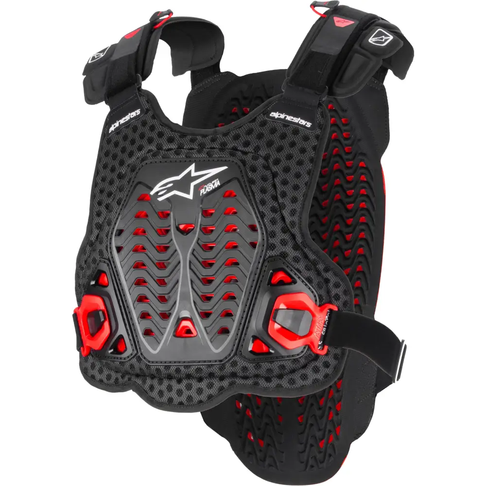 A 5 Plasma Chest Protector Black/Red/White Xl/2x