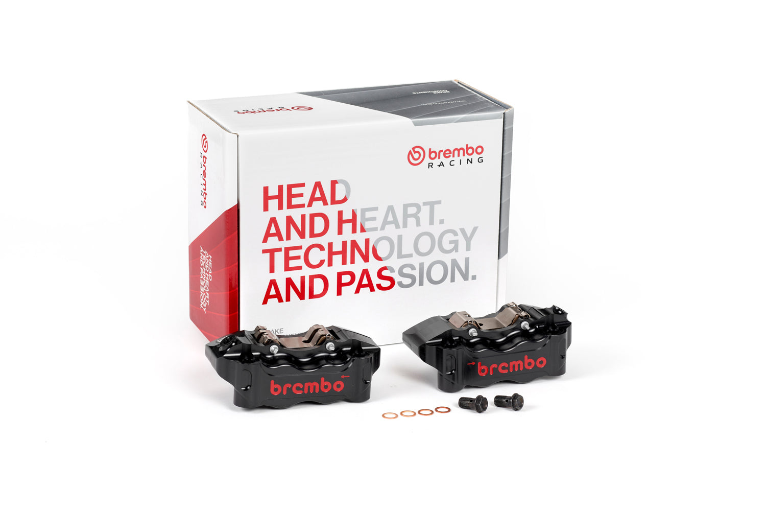Brembo 220B47340 GP4-RB Front Upgrade Brake Caliper Set