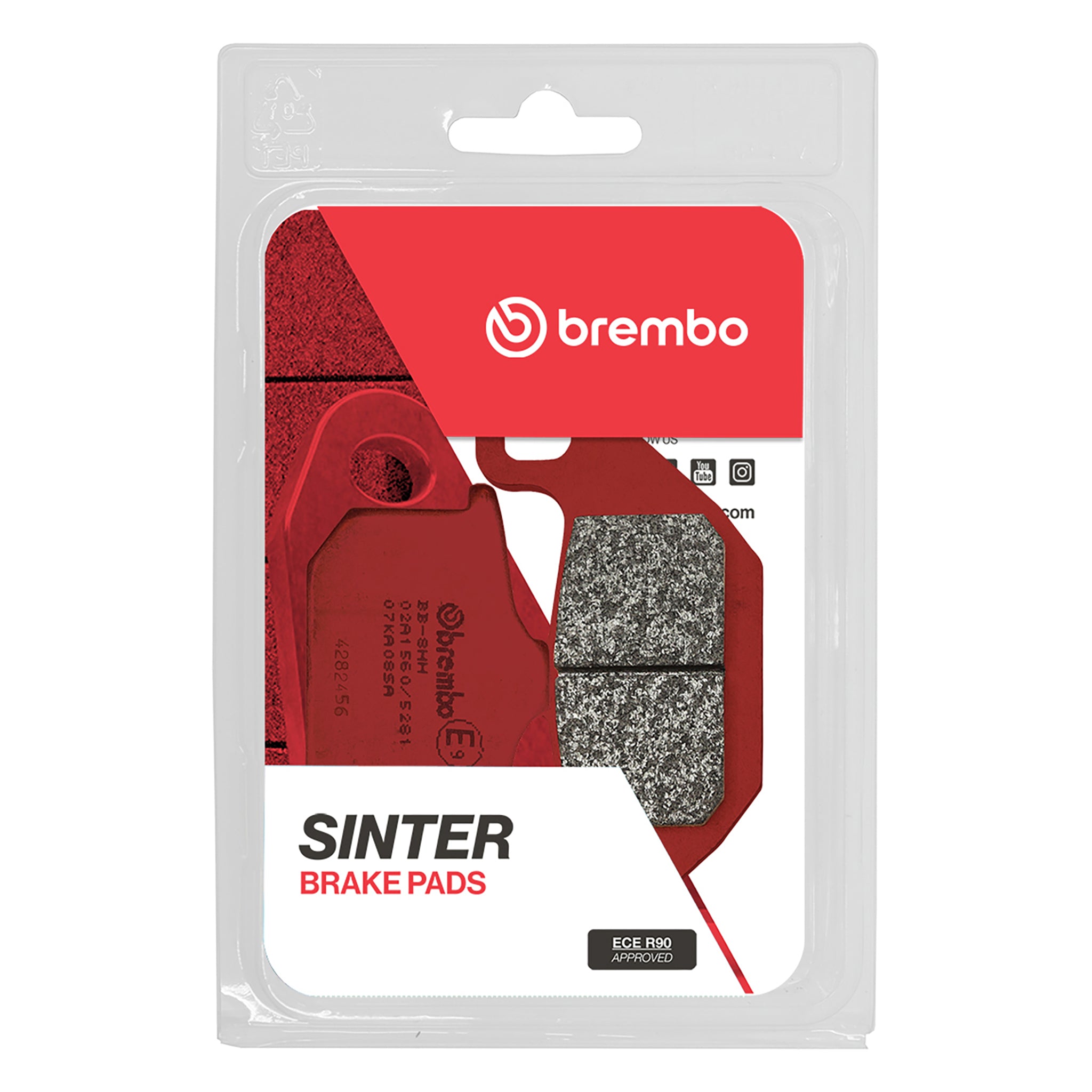 Brembo 07KA08SA Prime SA Sintered Front Brake Pads